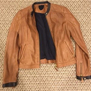 Size M Massimo Dutti Sheep Skin Jacket